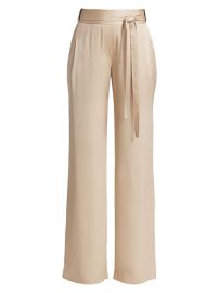 Halston - Flowy Satin Pants at Saks Fifth Avenue